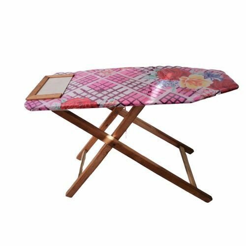 Wooden ironing board