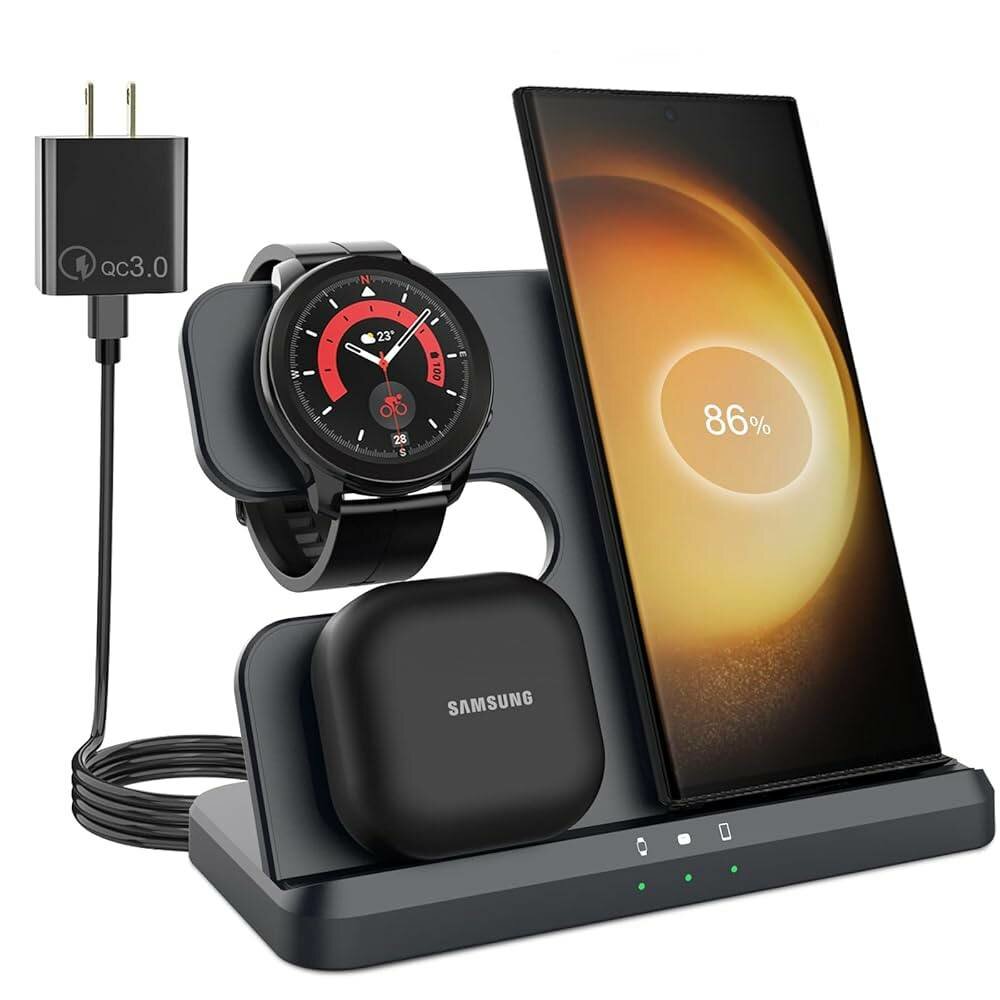 Chargeur Sans Fil Samsung 3-en-1
