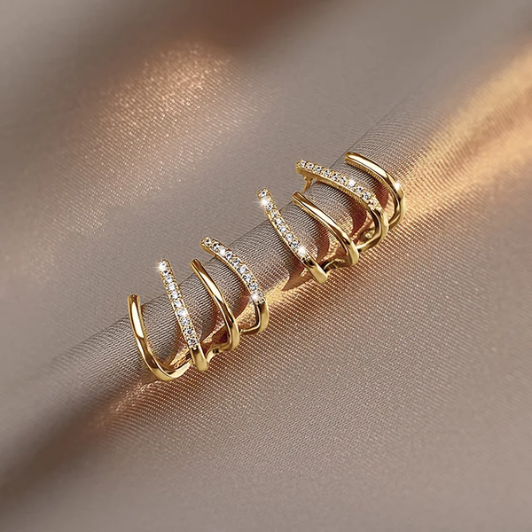 Boucle d'oreille en forme de triton
