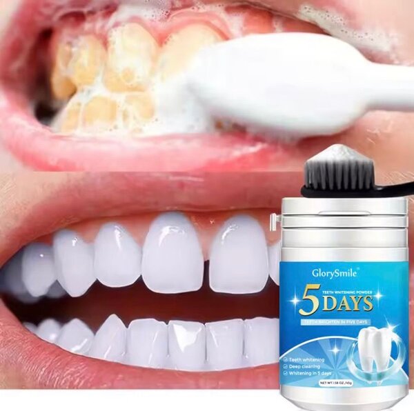 Poudre Blanchissante Dents 5 Jours