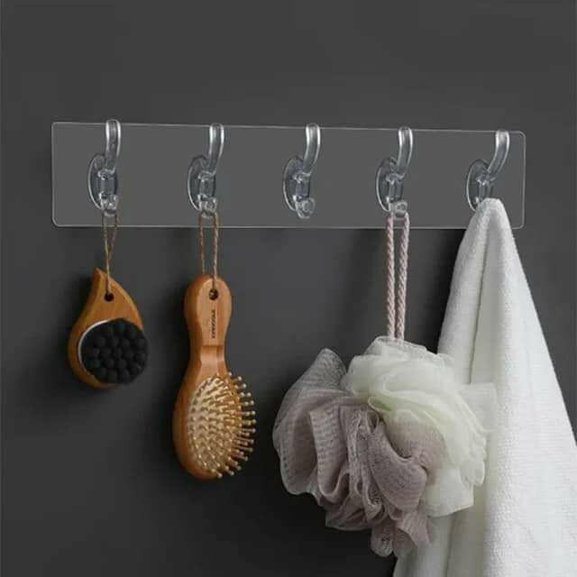Crochets Muraux Transparents