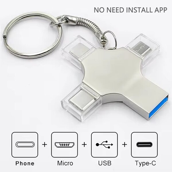Clé usb 4 en 1    256GB