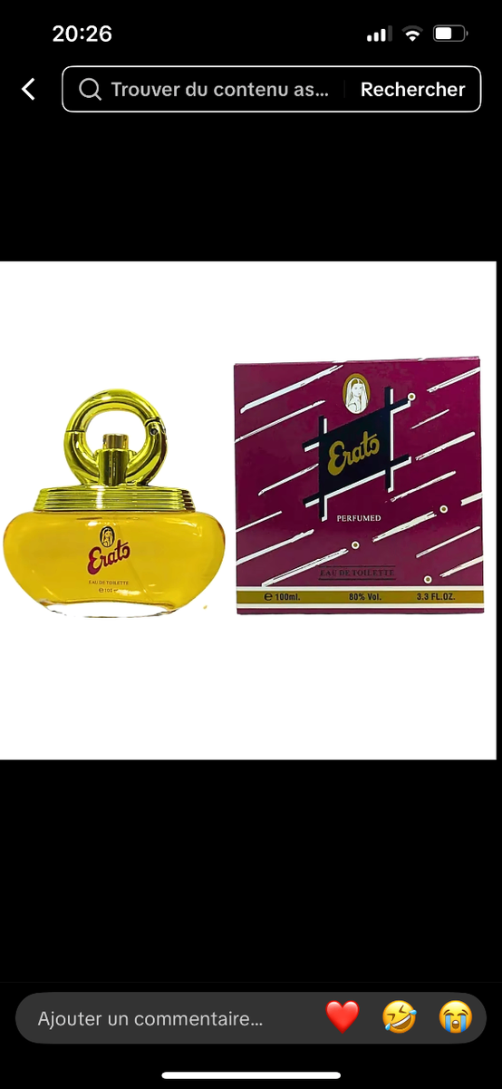 Parfum Erato Femme Élégant