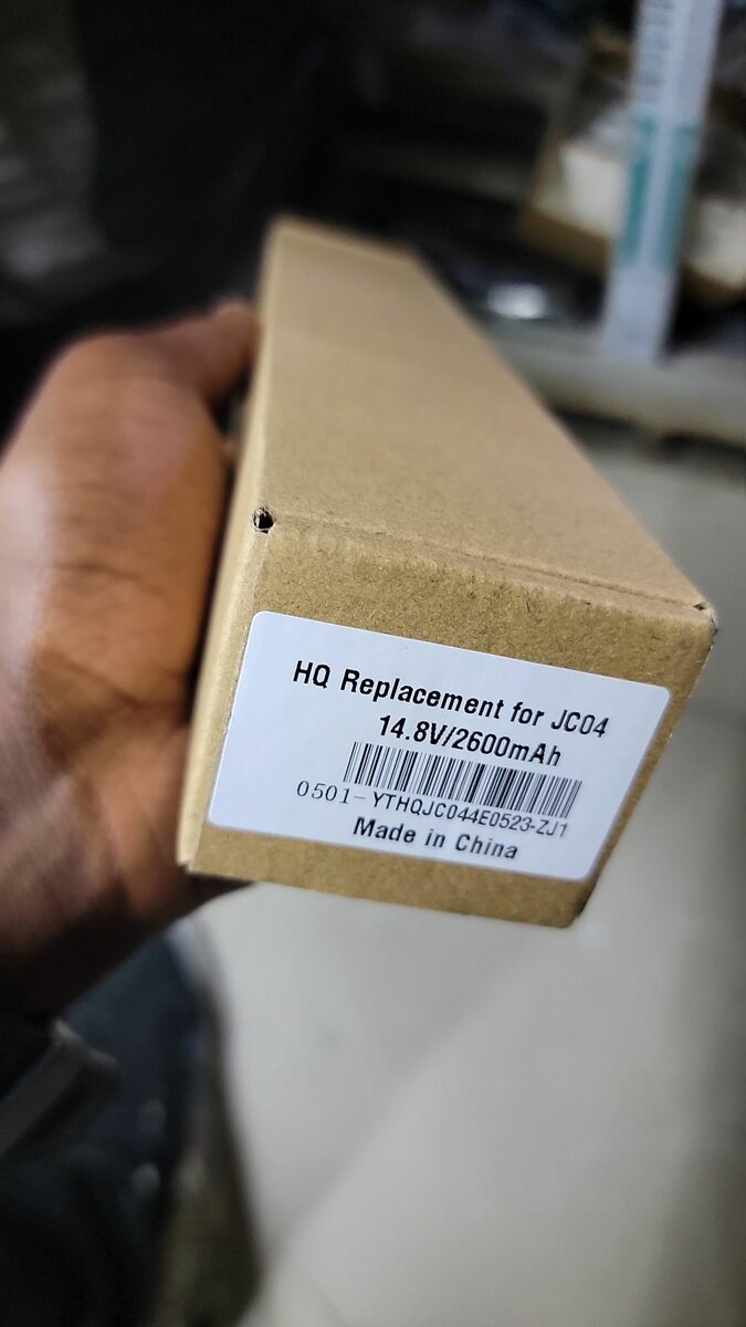 Laptop batteries
