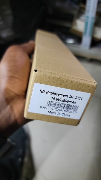 Laptop batteries