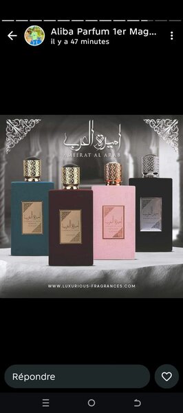 Parfum Luxueux Aliba