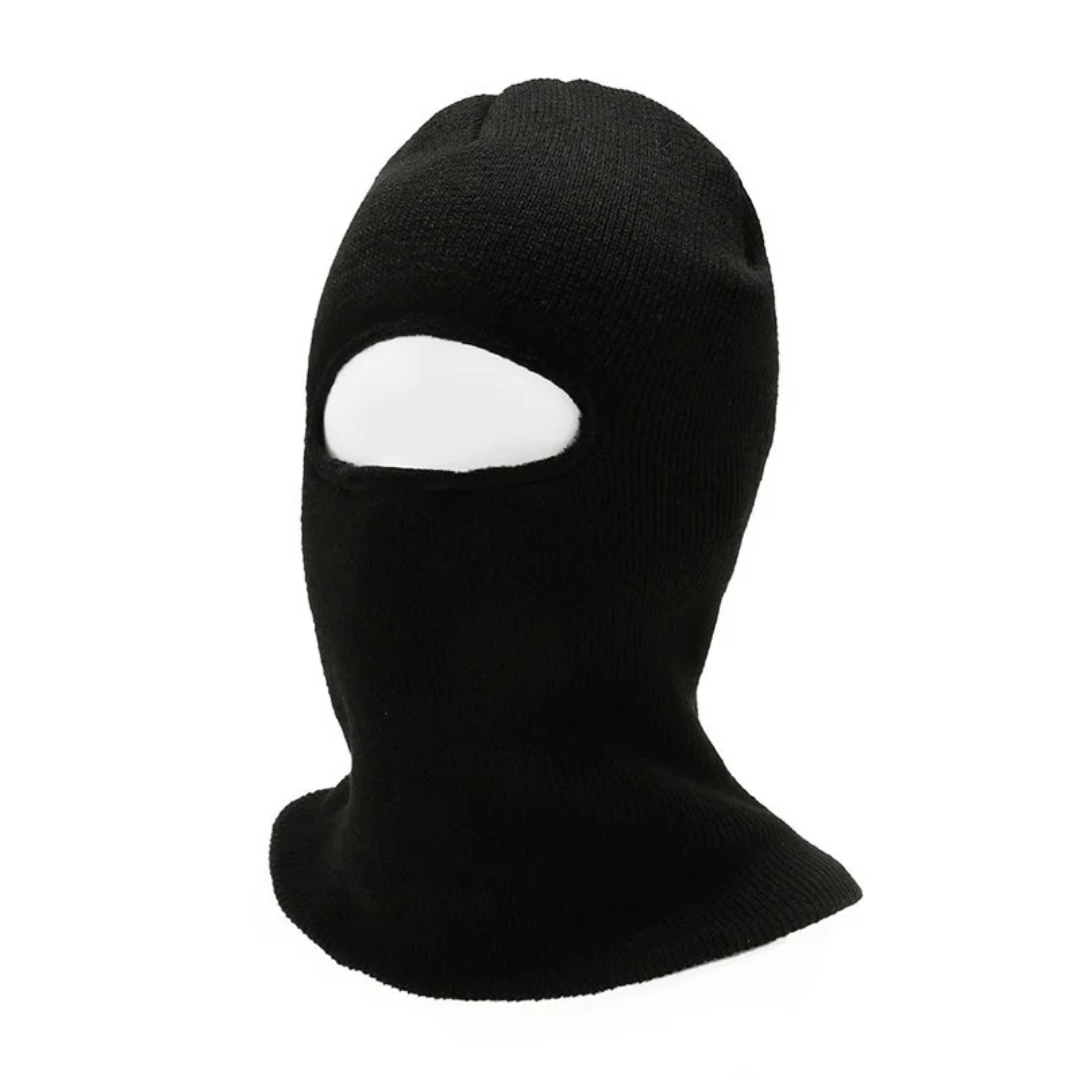 Cagoule Noire Chaude