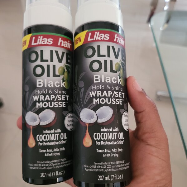 Mousse olive oil black