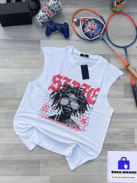 Débardeur sport graphique homme