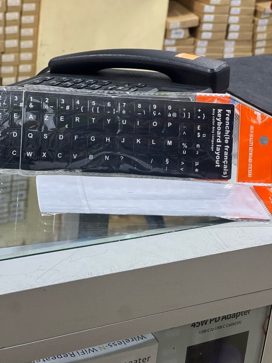 Autocollant pour clavier