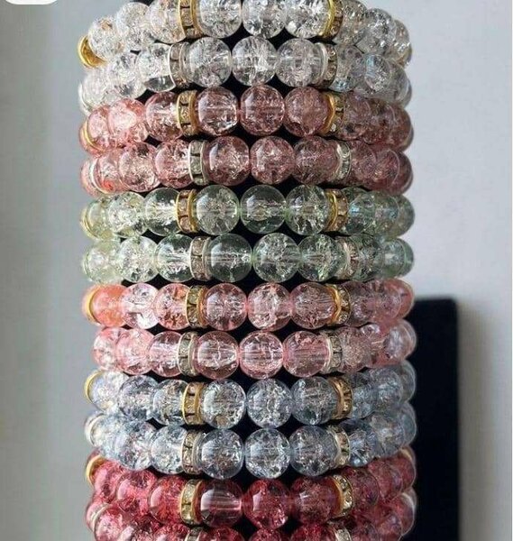 Bracelets en perles cristal élégants