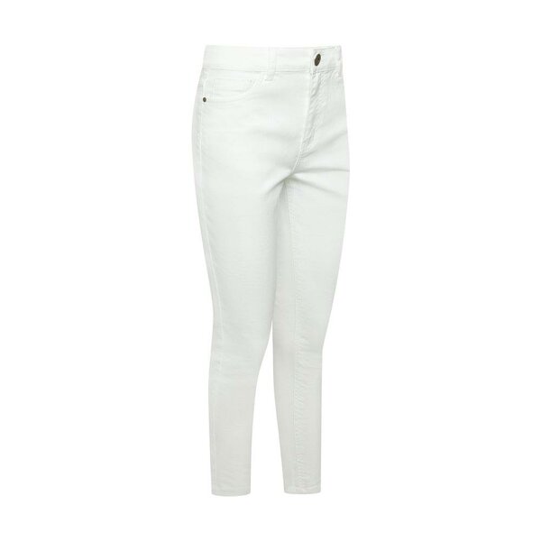 High waist White jeans