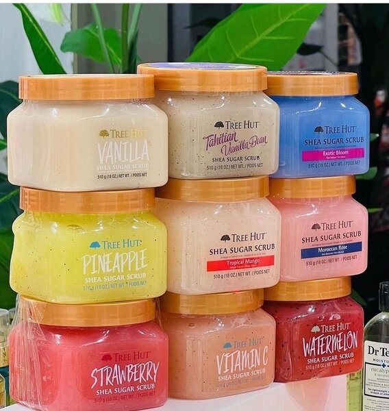Tree hut body scrub