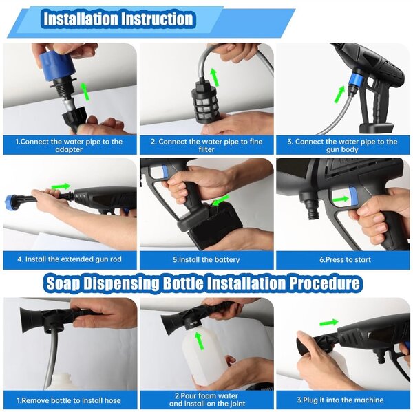 Pistolet de Lavage Manuel