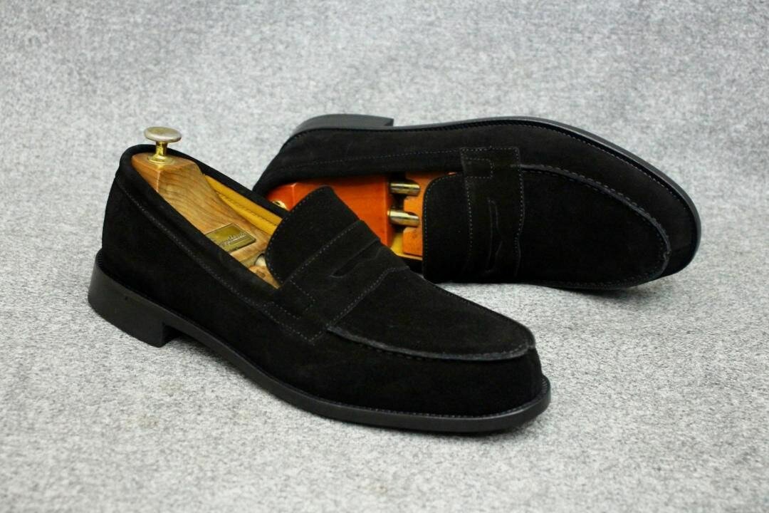 Mocassins en daim
