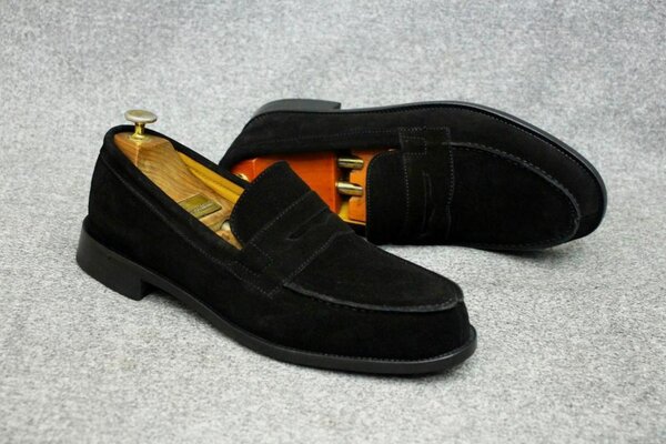 Mocassins en daim