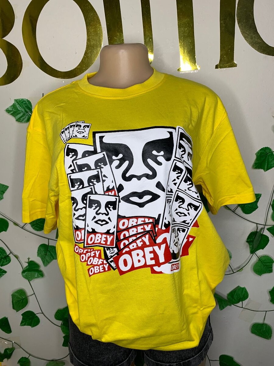 Yellow Round Neck T-Shirt