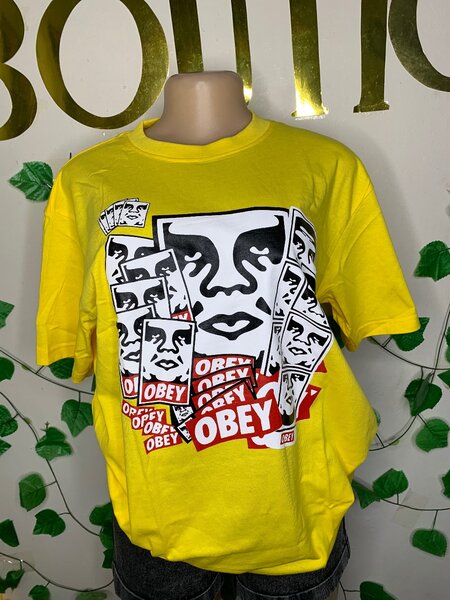 Yellow Round Neck T-Shirt