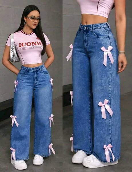 Pantalons larges tendance femme