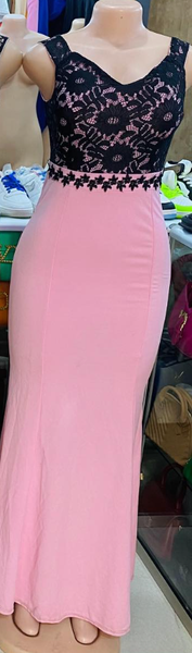 pink dress