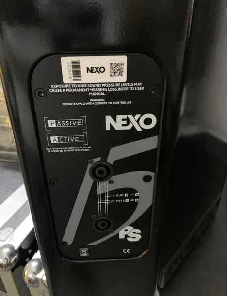 Enceintes NEXO PS Actives