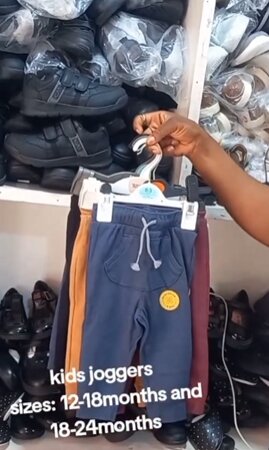 Pants for boys blue