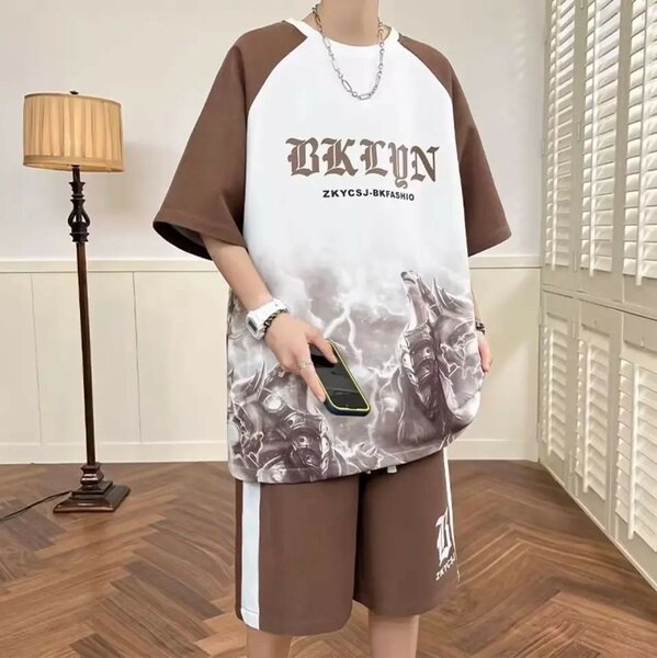 Ensemble T-shirt et short BKLYN