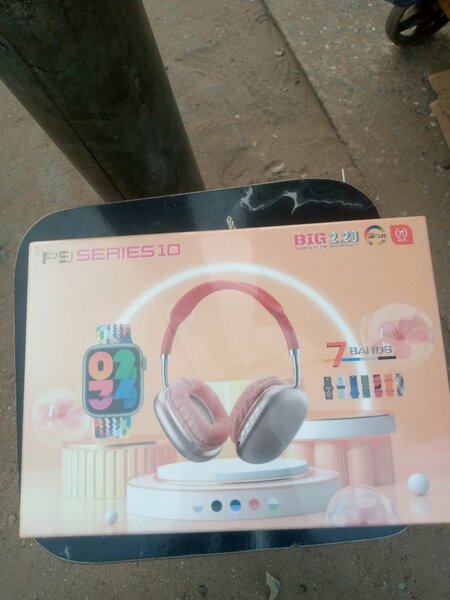 Smart watch and headphones  with bands