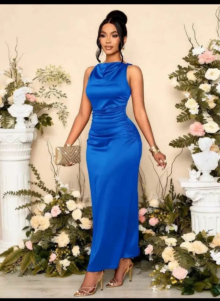 Robe de Soirée Satin Élégant