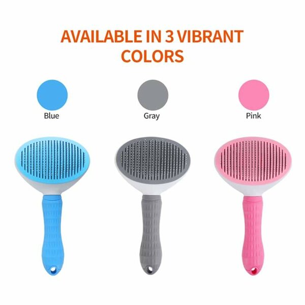 Brosse pour animaux 3 couleurs