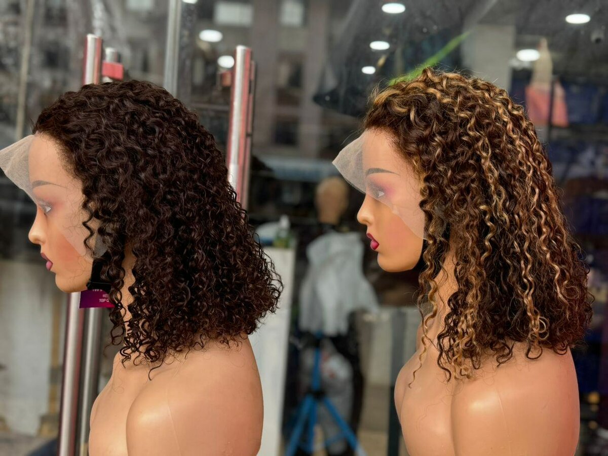 SDD Jerry curl lace frontale