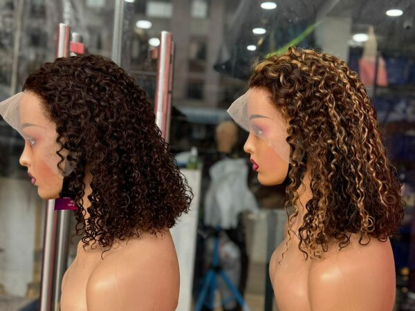 SDD Jerry curl lace frontale
