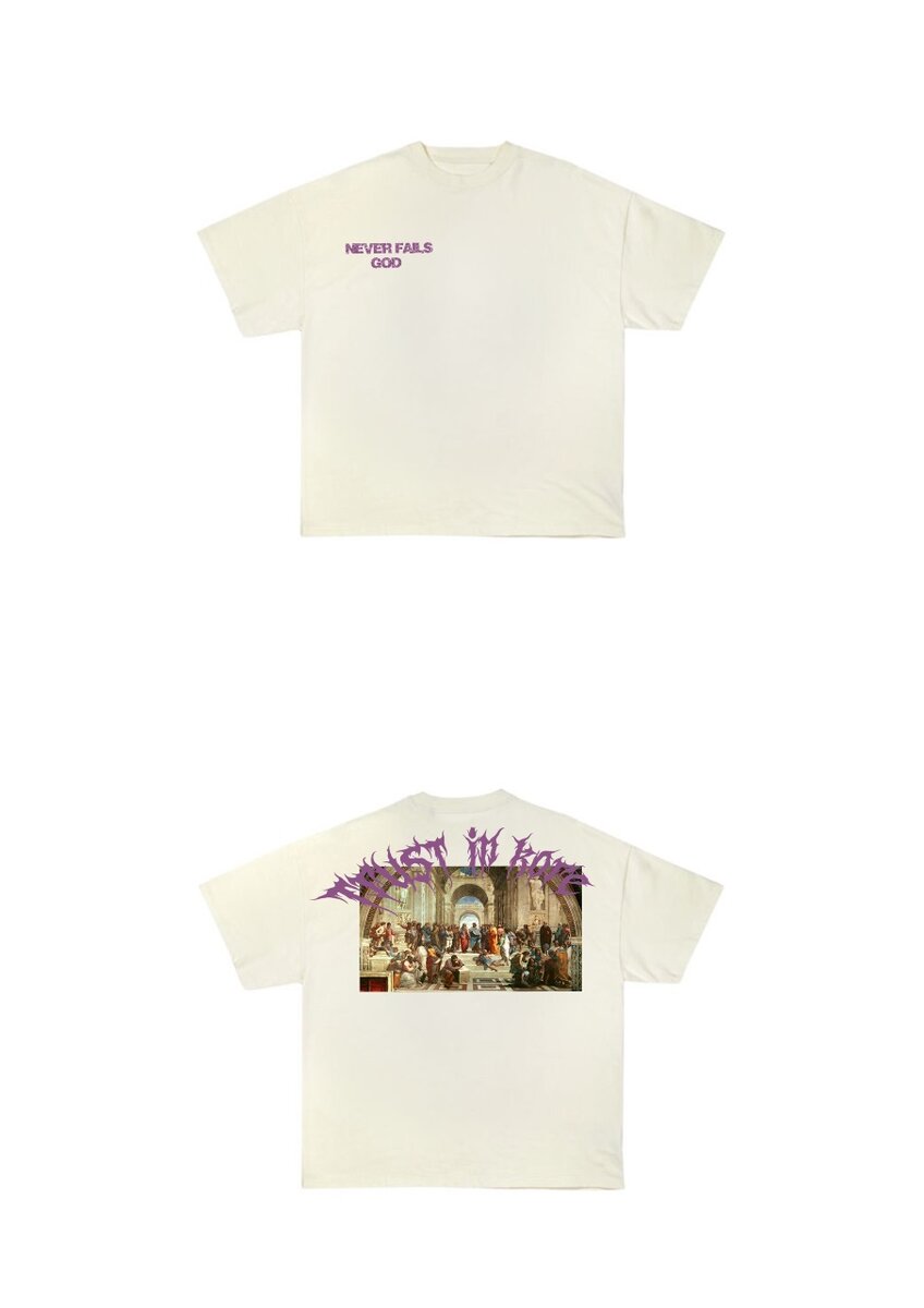 T-shirt imprimé artistique