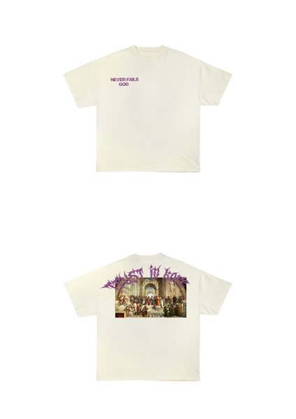 T-shirt imprimé artistique