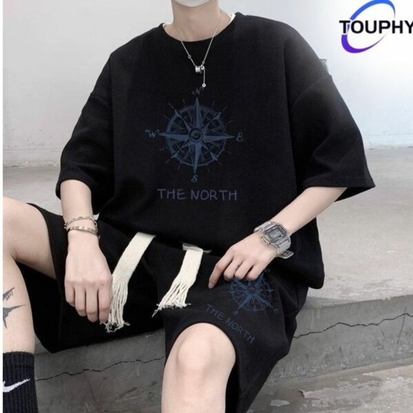 Ensemble T-shirt et Short Noir Homme