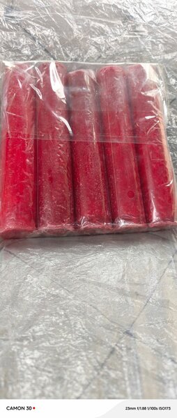 Bougie rouge