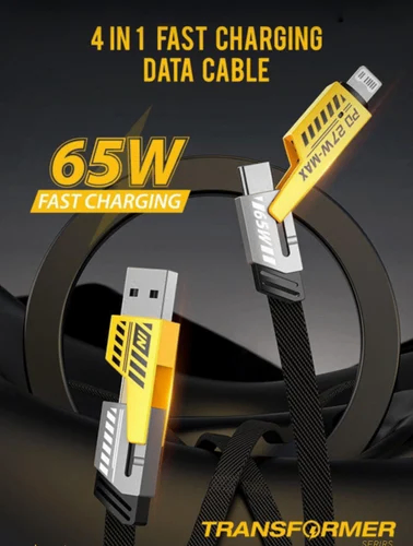 Câble de charge rapide 4 en 1 65W