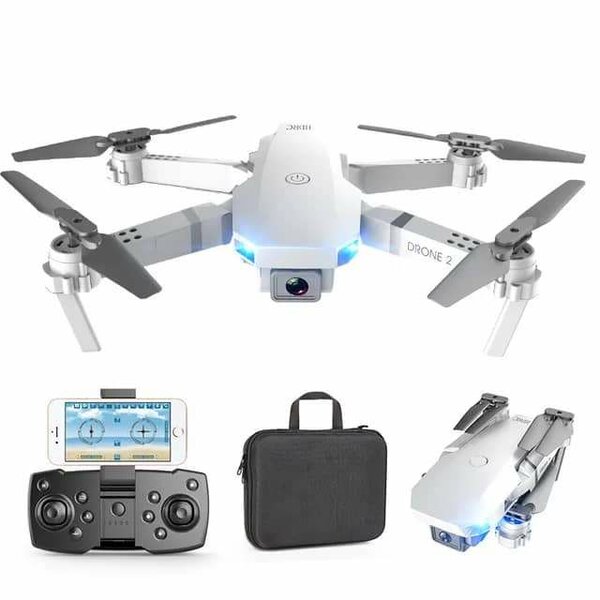 Drone avec caméra 4K ,quadricoptère RC avec caméra pliable