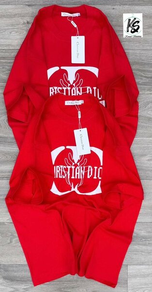 Sweat-shirt rouge tendance