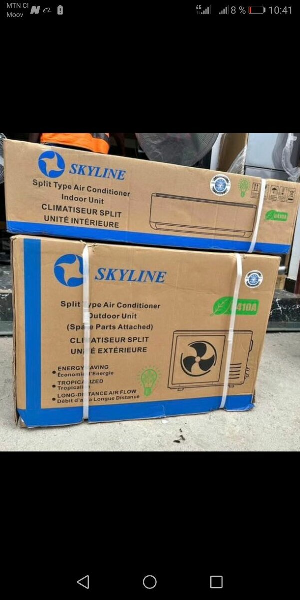 Climatiseur  split skyline 1,5 CV R410A