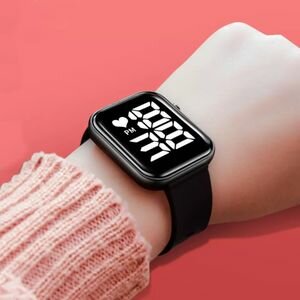 Montre électronique Tactile LED, Grande Montre Numérique, Mode Simple