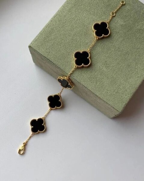 Bracelet van cleef noir