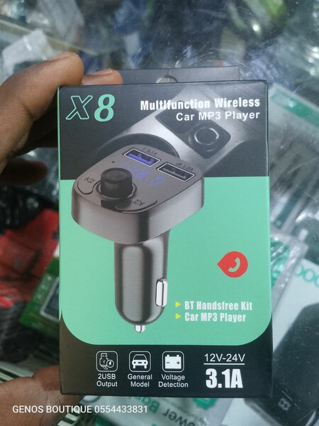 X8 Lecteur MP3 Voiture Sans Fil