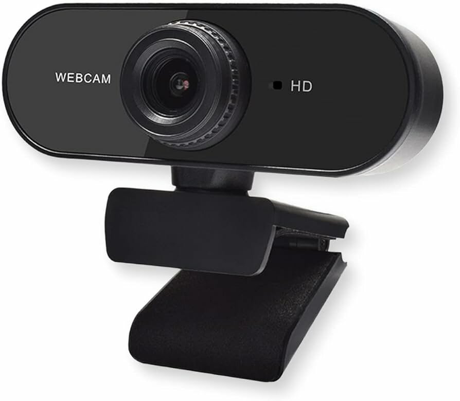 Webcam HD 1080P pour ordinateur avec Microphone