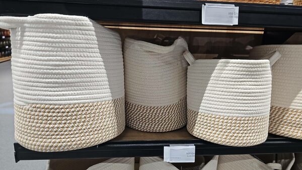 BASKET COTTEN ROPE