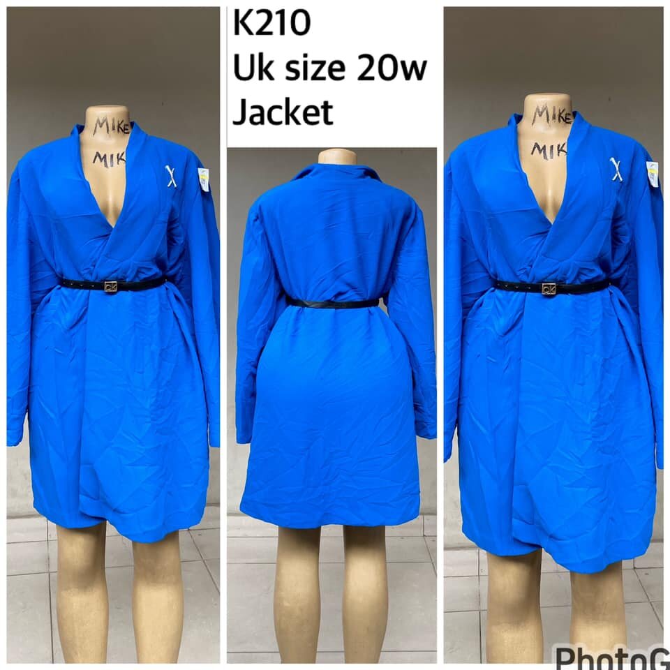 blue dress