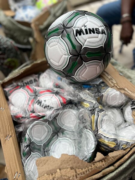 Ballon de foot Minsa durable