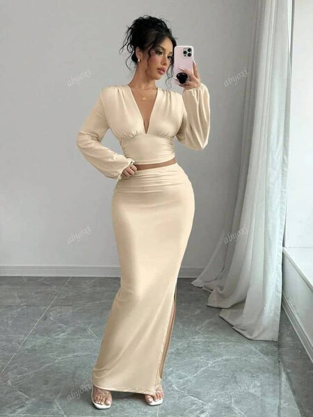Robe élégante longue