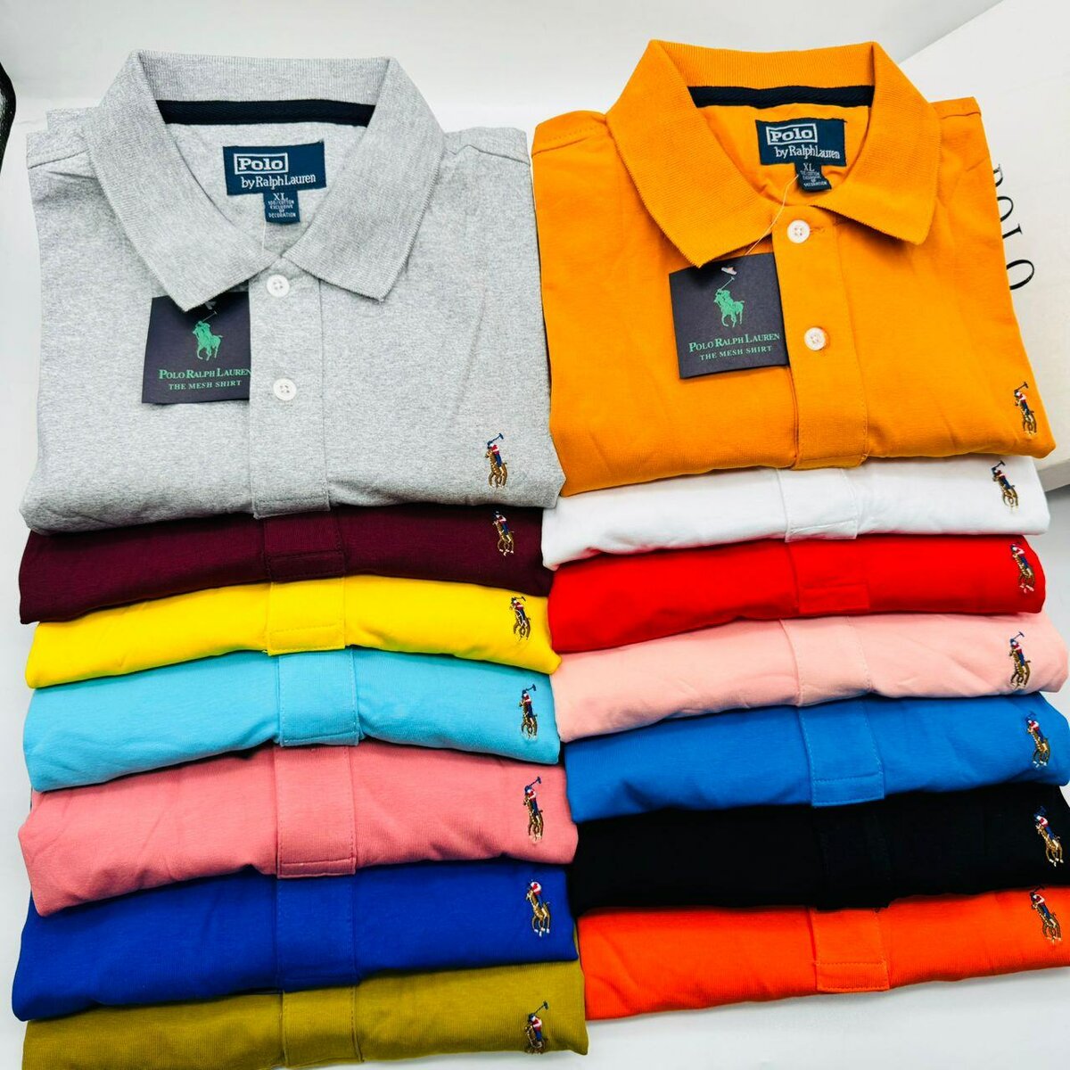 Original Polo T shirt. Smooth and rough Surface.