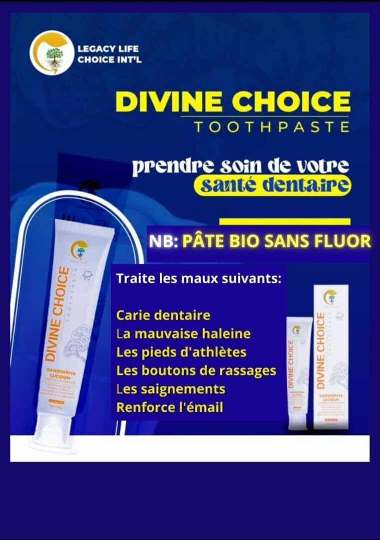 Dentifrice Bio Sans Fluor